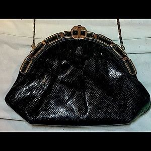 COPY - finesse la model - vintage evening bag